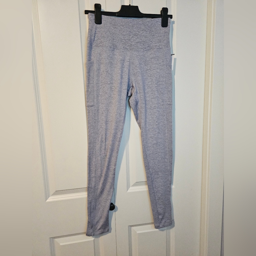 Bluenotes Unplug Womens Grey Super Soft Leggings